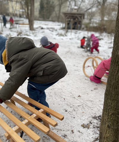Schliesszeiten - der Winter war da