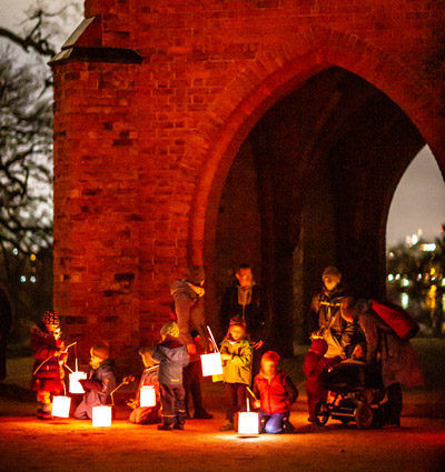 Gemeinsamer Laternenumzug